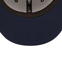 Casquette ajustée New Era Seattle Seahawks Flipside 2Tone 59FIFTY pour homme, gris/bleu marine