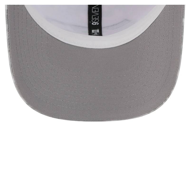 Casquette ajustable New Era grise Seattle Seahawks 2025 Salute to Service pour homme (référence 9SEVENTY)