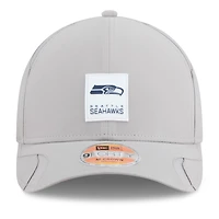 Casquette ajustable 9FORTY gris New Era pour homme, édition 2025 des Seattle Seahawks