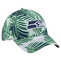 Casquette 39THIRTY Flex Palms des Seattle Seahawks de New Era pour homme, gris