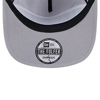 Casquette de golf snapback à cordon de serrage Seattle Seahawks gris New Era pour homme