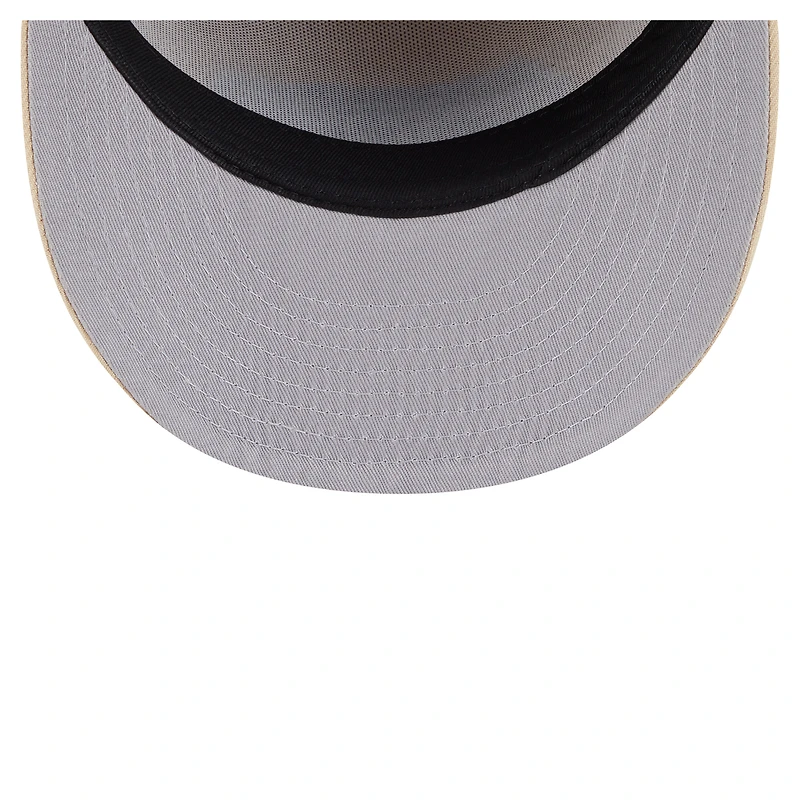 Men's New Era Light Beige/Olive Seattle Seahawks Two-Tone Color Pack Split Panel 59FIFTY Fitted Hat