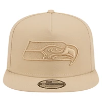 Casquette snapback A-Frame 9FIFTY beige clair pour homme, coloris Pack, des Seattle Seahawks de New Era