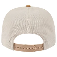 Men's New Era Light Beige Seattle Seahawks  Two-Tone Trucker 9SEVENTY Adjustable Hat