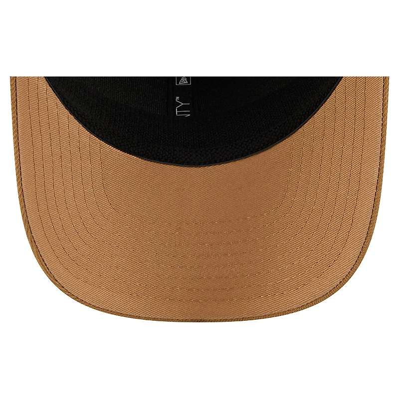 Men's New Era Light Beige Seattle Seahawks  Two-Tone Trucker 9SEVENTY Adjustable Hat
