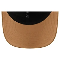 Men's New Era Light Beige Seattle Seahawks  Two-Tone Trucker 9SEVENTY Adjustable Hat