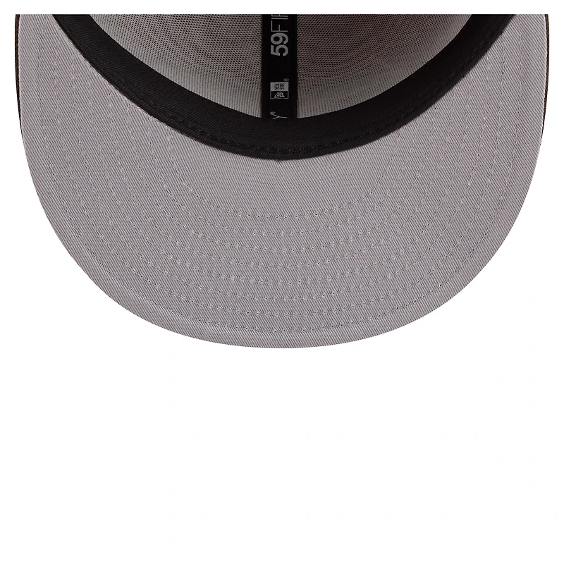 Men's New Era  Light Brown/Dark Brown Seattle Seahawks Two-Tone Walnut 59FIFTY Fitted Hat
