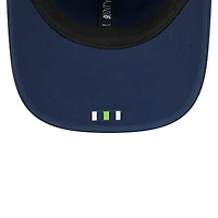Men's New Era  Navy Seattle Seahawks 2025 Sideline 9SEVENTY Adjustable Trucker Hat