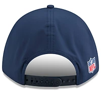 Men's New Era Navy Seattle Seahawks 2025 Sideline M-Crown 9FORTY Adjustable Hat