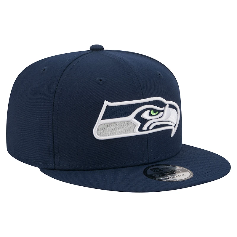 Casquette snapback New Era Royal Seattle Seahawks 9FIFTY pour homme