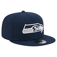 Casquette snapback New Era Royal Seattle Seahawks 9FIFTY pour homme