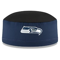 Casquette Skully d'entraînement Seattle Seahawks NFL New Era pour homme, bleu marine