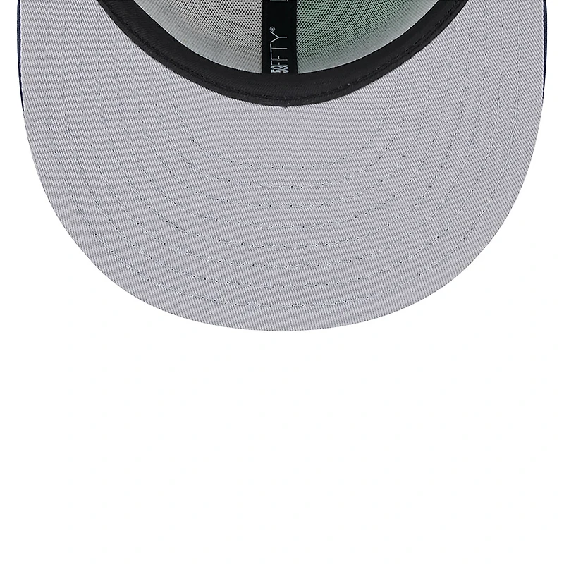Men's New Era  Neon Green/College Navy Seattle Seahawks 2023 Sideline 59FIFTY Fitted Hat
