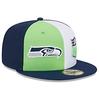 Casquette ajustée 59FIFTY Sideline Seattle Seahawks 2023 New Era pour homme