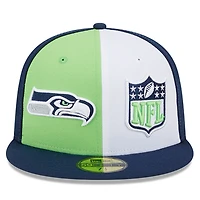Casquette ajustée 59FIFTY Sideline Seattle Seahawks 2023 New Era pour homme