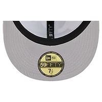 Casquette ajustée 59FIFTY New Era pour homme, vert fluo/bleu marine universitaire, Seattle Seahawks