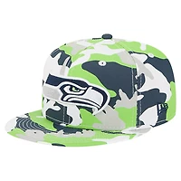 Men's New Era  Neon Green/College Navy Seattle Seahawks 59FIFTY Fitted Hat