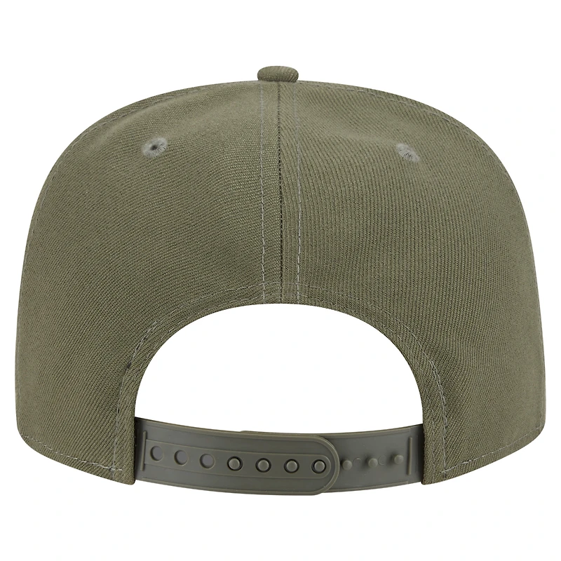 Casquette snapback A-Frame 9FIFTY olive Seattle Seahawks pour homme New Era