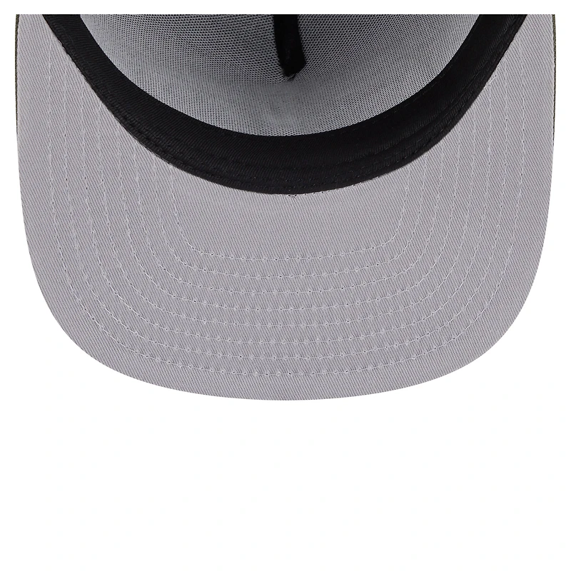 Casquette snapback A-Frame 9FIFTY olive Seattle Seahawks pour homme New Era