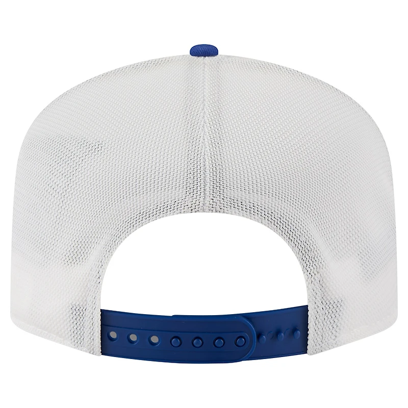 Casquette ajustable New Era 19TWENTY pour homme, bleu royal/blanc, avec écusson Seattle Seahawks