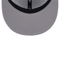 Casquette Snapback 9FIFTY New Era Seattle Seahawks Main blanc sur blanc pour homme