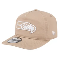 Casquette ajustable 19TWENTY pour homme New Era beige des Seattle Seahawks