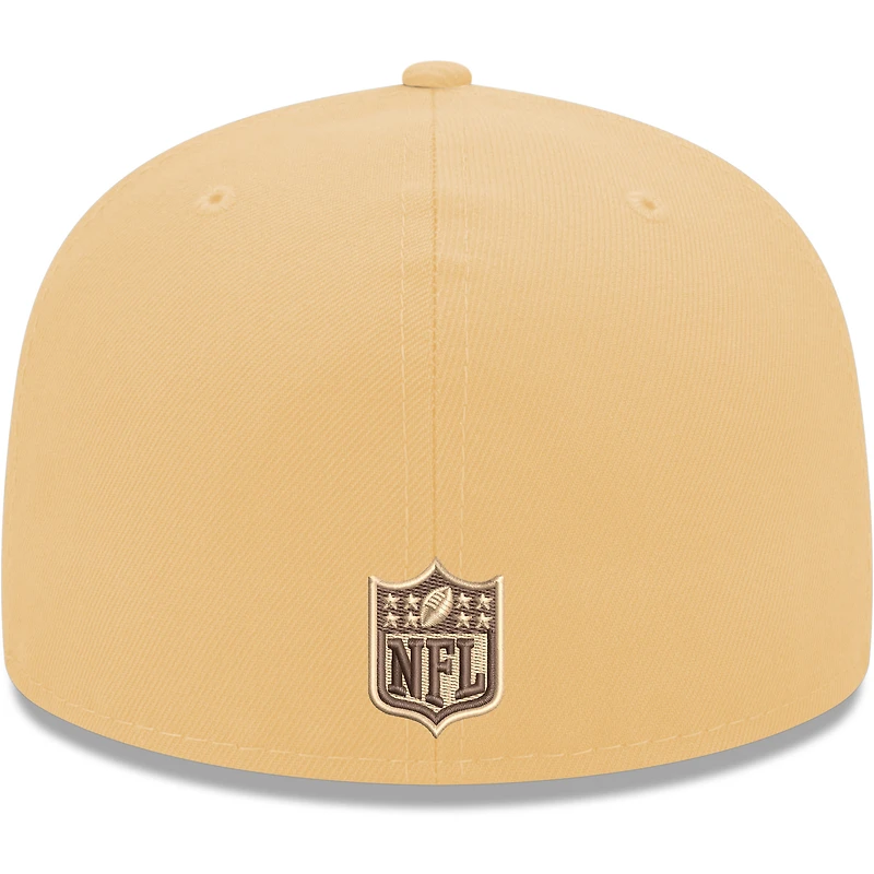 Casquette ajustée 59FIFTY pour homme des Seattle Seahawks de New Era, couleur tan, Candied Pecan
