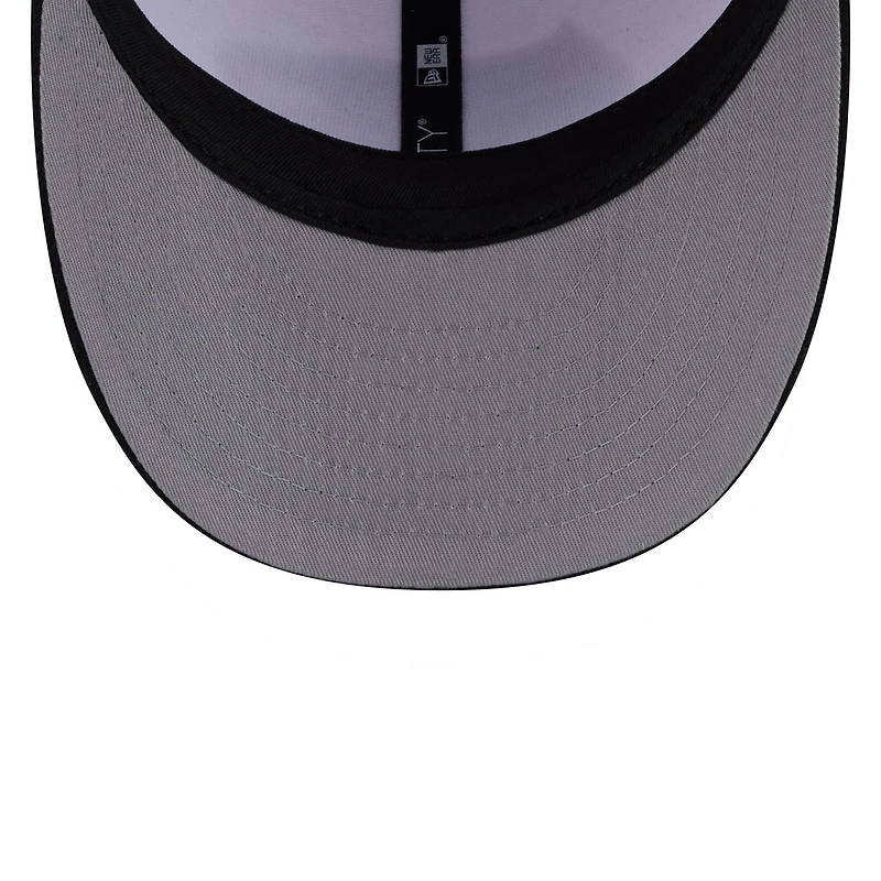 Casquette snapback New Era blanche et noire Seattle Seahawks 2026 NFL Draft 9FIFTY pour homme