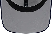 Casquette flex 39THIRTY Sideline Seattle Seahawks 2023 New Era pour homme, blanc/bleu marine universitaire