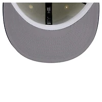 Men's New Era  White/College Navy Seattle Seahawks Main 59FIFTY Fitted Hat