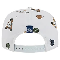 Men's New Era  White Seattle Seahawks Team Cheer 19TWENTY Snapback Hat