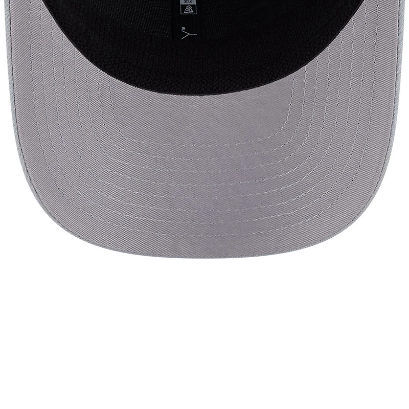 Men's New Era  Wolf Gray Seattle Seahawks 2025 Rivalries Collection Fan Pack 9SEVENTY Adjustable Hat