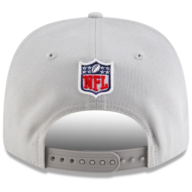Men's New Era  Wolf Gray Seattle Seahawks 2025 Rivalries Collection On-Field 9SEVENTY Adjustable Hat