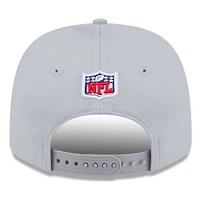 Casquette ajustable 9SEVENTY gris loup New Era pour homme, collection Rivalries 2025 des Seattle Seahawks