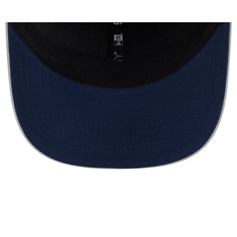 Casquette ajustable 9SEVENTY gris loup New Era pour homme, collection Rivalries 2025 des Seattle Seahawks