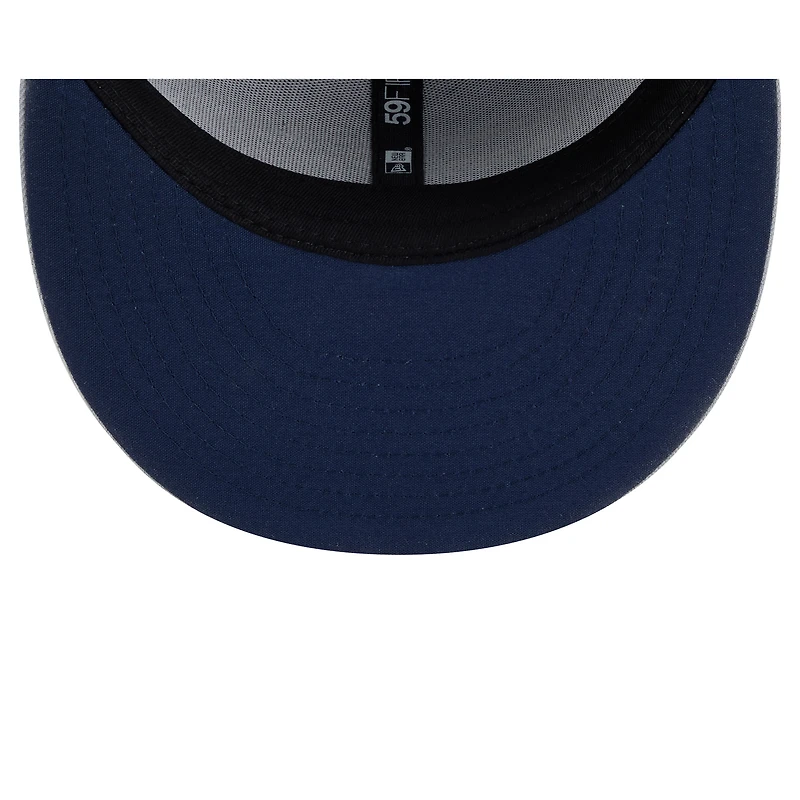 Casquette ajustée 59FIFTY gris loup pour homme, collection Rivalités 2025, des Seattle Seahawks de New Era