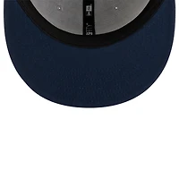 Casquette ajustée 59FIFTY gris loup pour homme, collection Rivalités 2025, des Seattle Seahawks de New Era