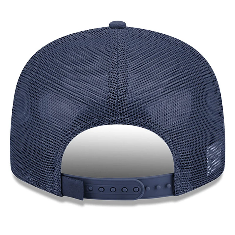 Casquette snapback 9FIFTY à panneau fendu pour homme, collection Rivalries 2025, gris loup New Era, Seattle Seahawks