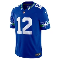 Nike 12th Fan Royal Seattle Seahawks Vapor F.U.S.E. Maillot limité