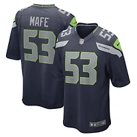 Maillot de joueur jeu Nike Boye Mafe College Navy Seattle Seahawks pour hommes