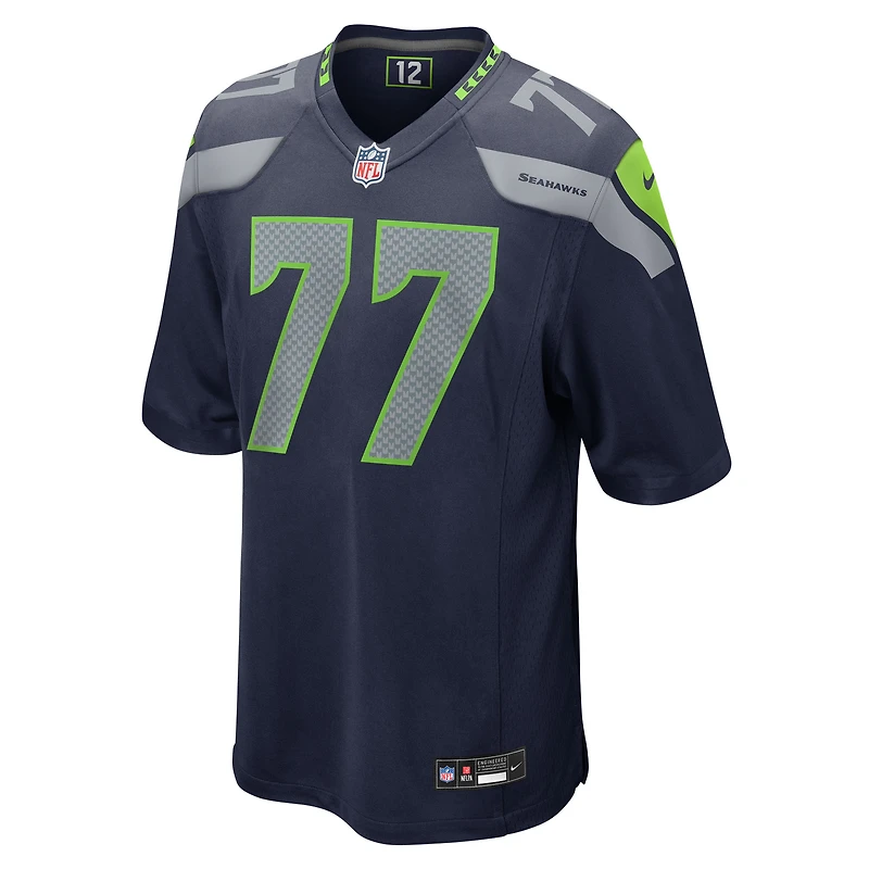 Maillot Nike Bryce Cabeldue College Navy pour homme des Seattle Seahawks