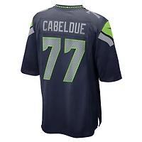 Maillot Nike Bryce Cabeldue College Navy pour homme des Seattle Seahawks