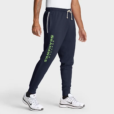 Pantalon fuselé Nike College Navy Seattle Seahawks 2025 Sideline Standard Issue Ground Game Dri-FIT pour homme