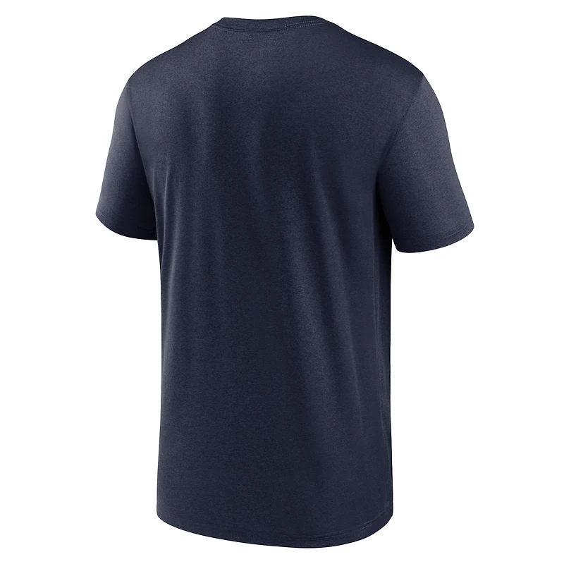 T-shirt Nike College Navy Seattle Seahawks Big & Tall Blitz Legend Icon pour homme