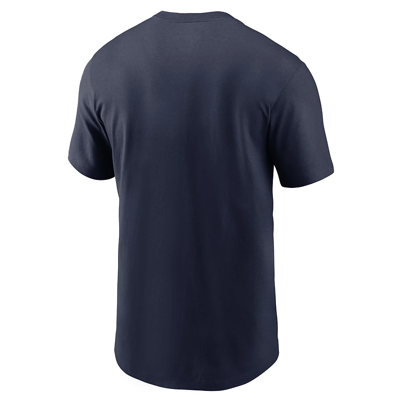 T-shirt Nike College Navy Hometown pour homme des Seattle Seahawks