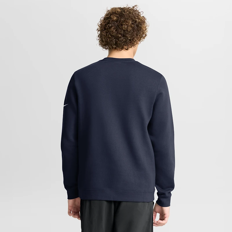 Sweat-shirt en molleton Nike College Navy Seattle Seahawks Primetime Club pour homme