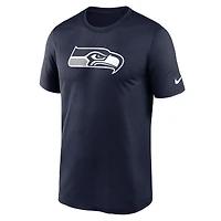 Men's Nike College Navy Seattle Seahawks Primetime Legend Logo Performance T-Shirt