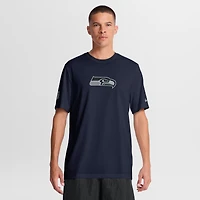 T-shirt Nike College Navy Seattle Seahawks Sideline Lead The Charge Legend Dri-FIT pour homme