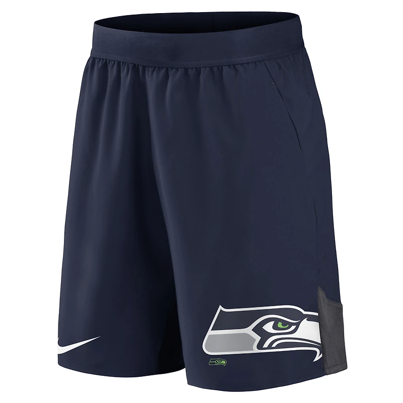Short d'équipe des Seahawks de Seattle Nike College Navy pour homme