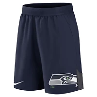 Short d'équipe des Seahawks de Seattle Nike College Navy pour homme